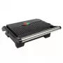 Grelhador de contacto JATA JEGR1107 1000W preto aço inoxidável botão rotativo