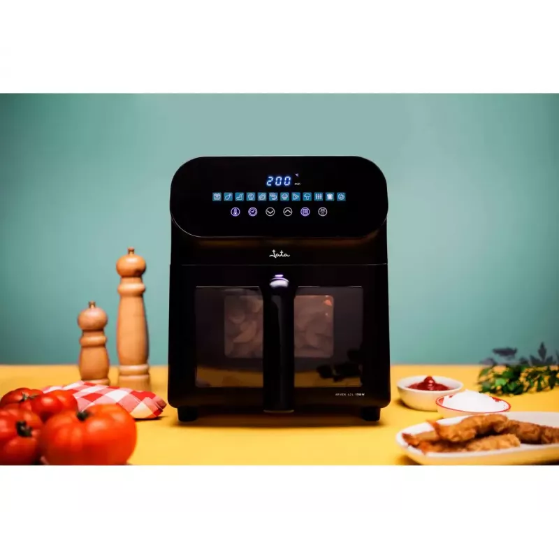 Fritadeira de ar quente JATA JEFR1230 6,2 L 1700 W preto