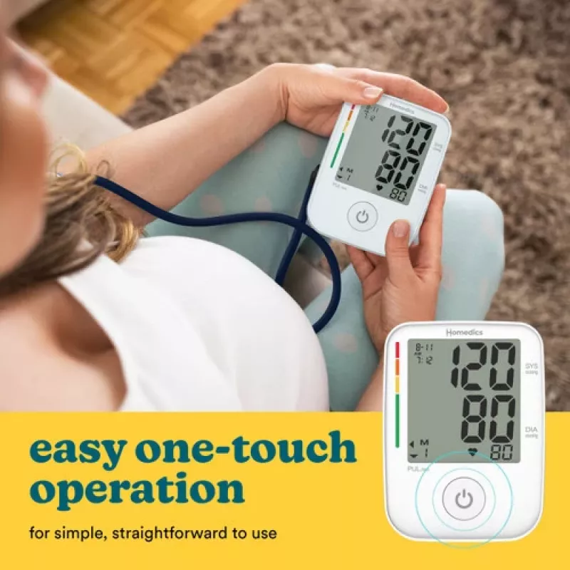 Medidor de tensão arterial automático HoMedics BPA-P200-EU1 braço branco