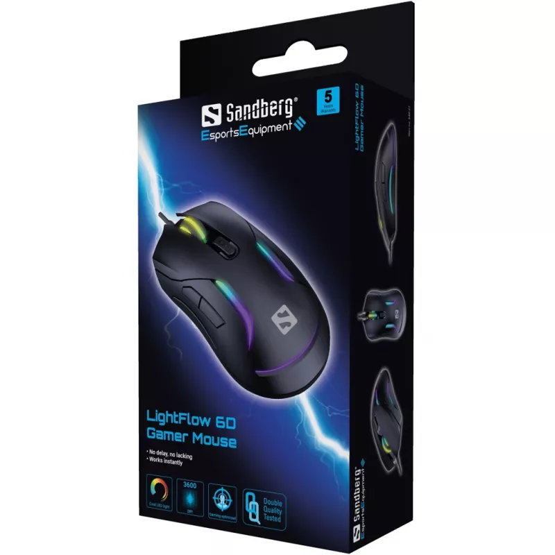 Rato Sandberg LightFlow 6D USB Type-A