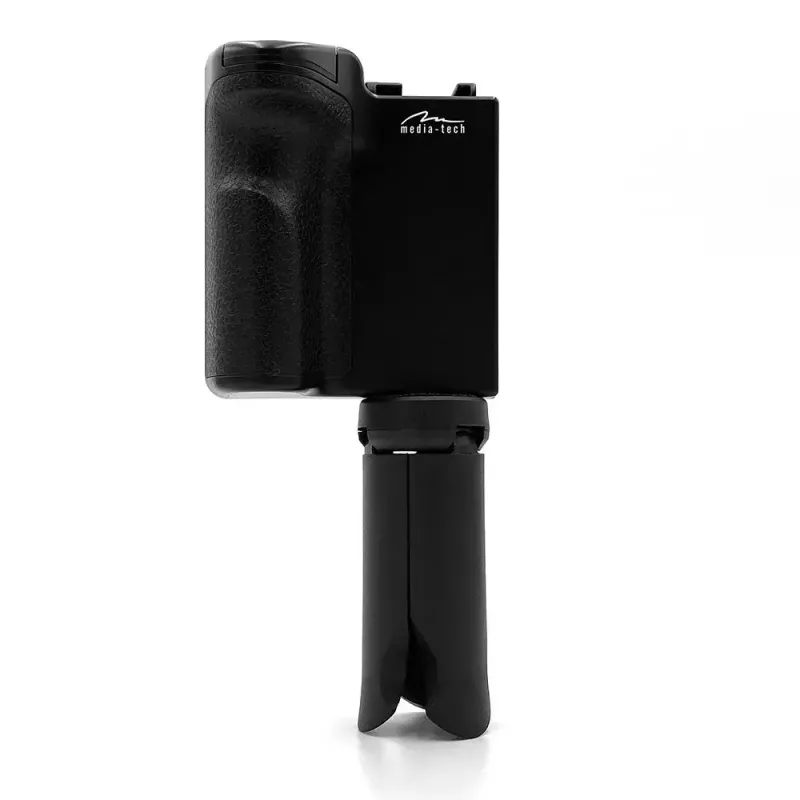 Tripé MEDIA-TECH MT5543 3-em-1 design portátil leve para smartphones e câmaras