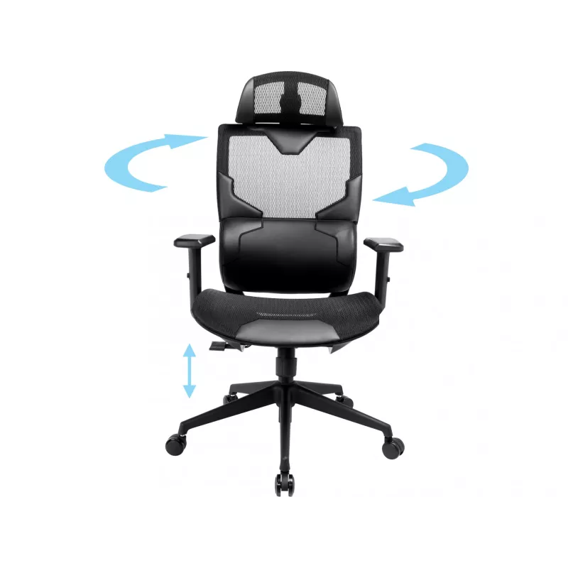 Cadeira gaming Sandberg ErgoFusion peso máximo do utilizador 150 kg