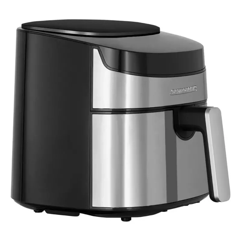 Fritadeira de ar quente Gastroback Design Air Pro 3,7 L 1300 W preto aço inoxidável