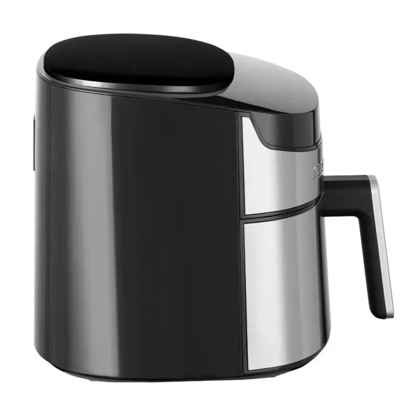 Fritadeira de ar quente Gastroback Design Air Pro 3,7 L 1300 W preto aço inoxidável