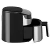 Fritadeira de ar quente Gastroback Design Air Pro 3,7 L 1300 W preto aço inoxidável