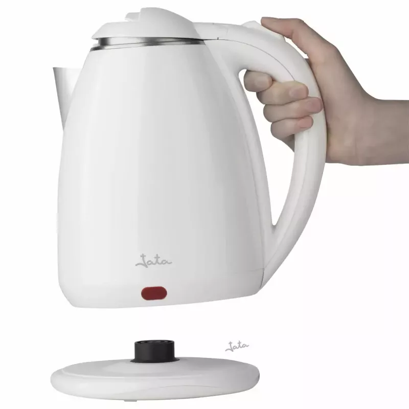 Chaleira elétrica JATA 1,8 L 1500 W branca