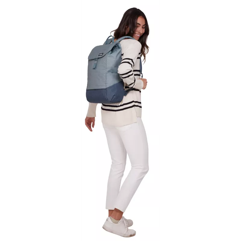 Mochila Thule Lithos TLBP213 Pond Gray mochila de lazer cinzenta poliéster