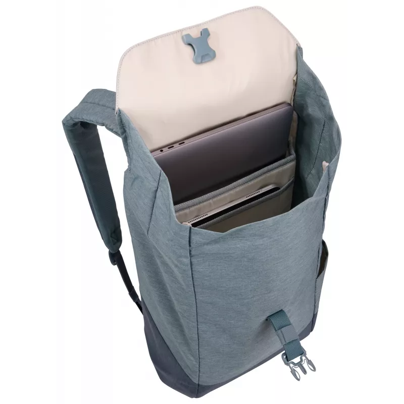 Mochila Thule Lithos TLBP213 Pond Gray mochila de lazer cinzenta poliéster