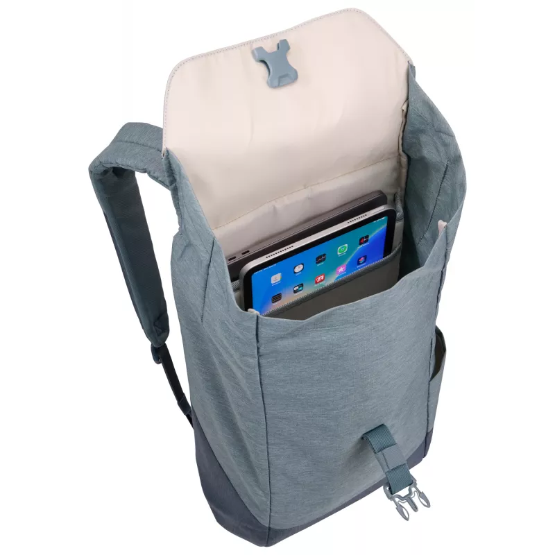 Mochila Thule Lithos TLBP213 Pond Gray mochila de lazer cinzenta poliéster