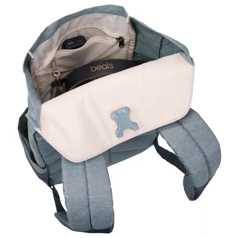 Mochila Thule Lithos TLBP213 Pond Gray mochila de lazer cinzenta poliéster