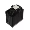 Sistema de arrefecimento de computador Zalman CNPS13X preto processador arrefecedor de ar 12 cm