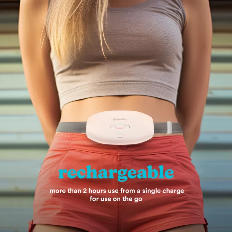 Cinto de massagem HoMedics WMH-200H massagem vibratória branco