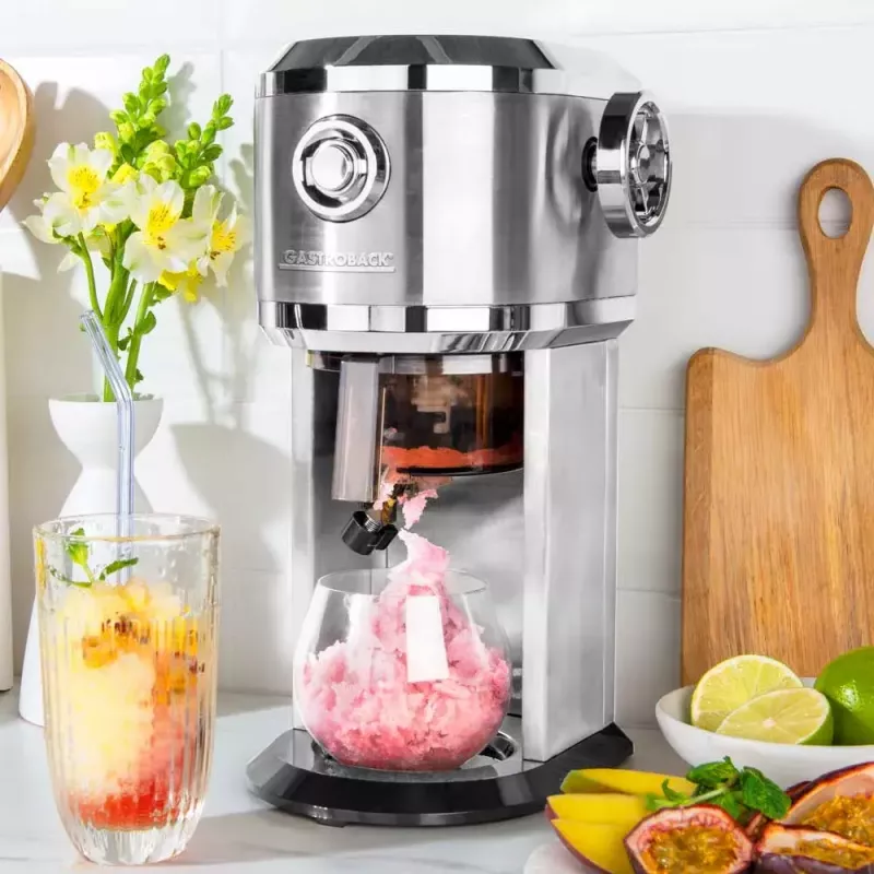 Máquina de gelo raspado elétrica Gastroback 42905 0,2 L aço inoxidável 35 W
