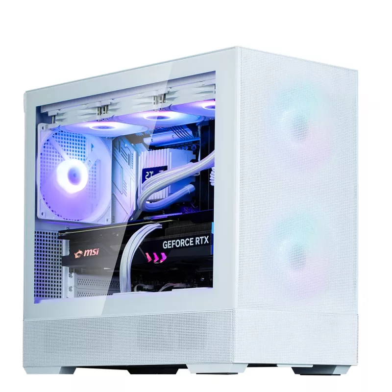 Caixa de PC Zalman P30 Air branca Mini Tower