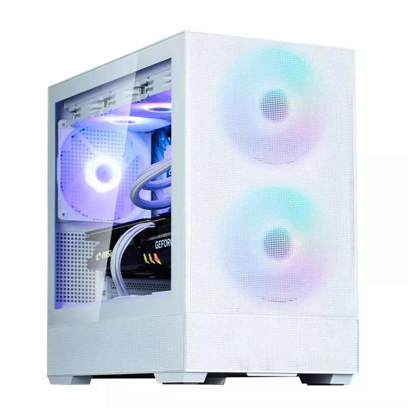 Caixa de PC Zalman P30 Air branca Mini Tower