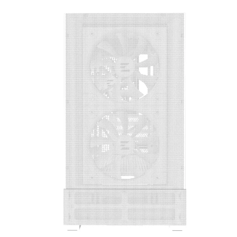 Caixa de PC Zalman P30 Air branca Mini Tower