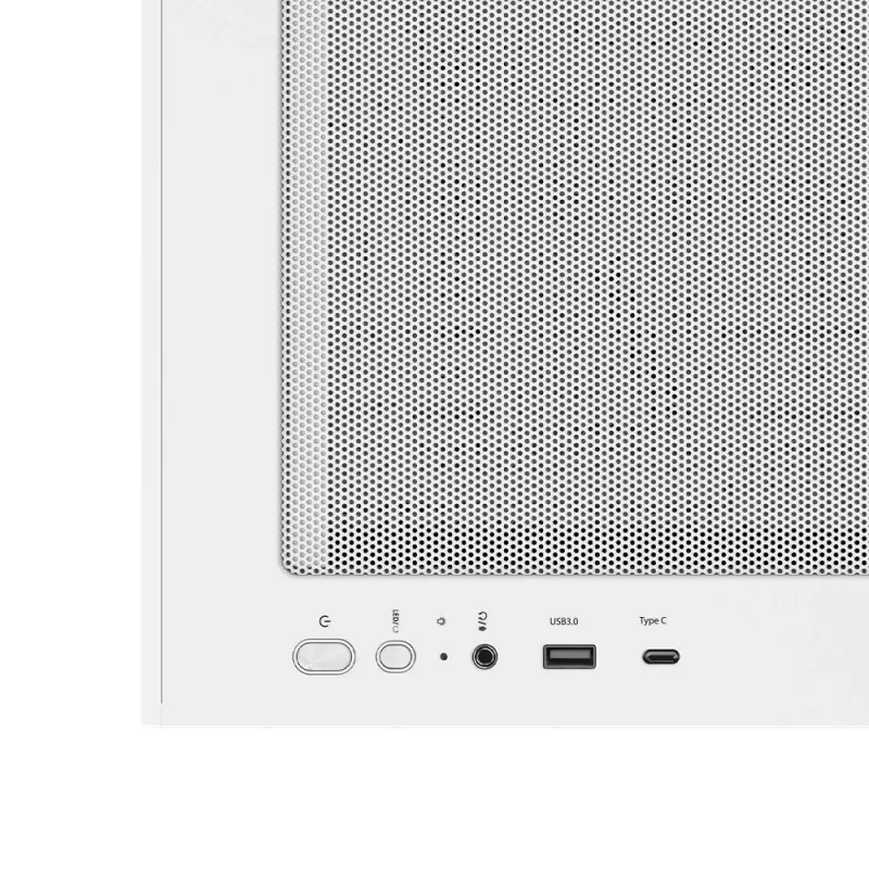 Caixa de PC Zalman P30 Air branca Mini Tower