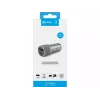 Carregador de automóvel Sandberg 1xQC3.0+1xUSB-C 48W, automóvel, isqueiro, 12 V, metálico