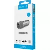 Carregador de automóvel Sandberg 1xQC3.0+1xUSB-C 48W, automóvel, isqueiro, 12 V, metálico