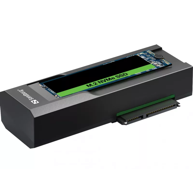 Clonador e dock USB 3.2 Sandberg para M2 + NVMe + SATA