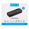 Clonador e dock USB 3.2 Sandberg para M2 + NVMe + SATA