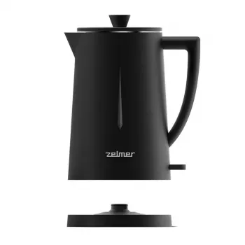 Chaleira elétrica Zelmer 1,7 L 1500 W preto