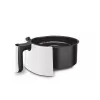 Fritadeira de ar quente Zelmer ZAF3551W 3,5 L 1200 W preta branca