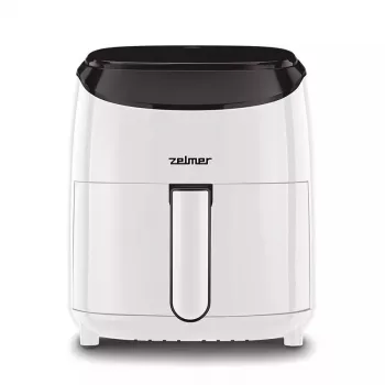 Fritadeira de ar quente Zelmer ZAF3551W 3,5 L 1200 W preta branca