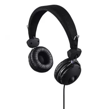 Headset Hama Fun4Phone com fios arco de cabeça música preto