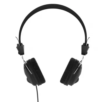 Headset Hama Fun4Phone com fios arco de cabeça música preto