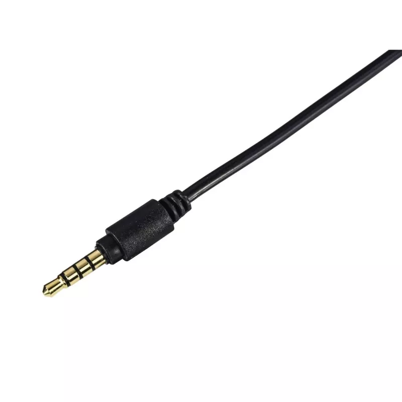 Headset Hama Fun4Phone com fios arco de cabeça música preto