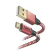 Cabo USB Hama Reflective USB 2.0 1,5 m USB A Micro-USB B vermelho