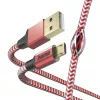 Cabo USB Hama Reflective USB 2.0 1,5 m USB A Micro-USB B vermelho