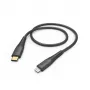 Cabo Lightning Hama 00201602 1,5 m preto USB-C 3A