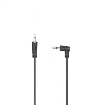 Cabo de áudio Hama 00205285 0,5 m 3,5 mm ficha macho para ficha macho preto