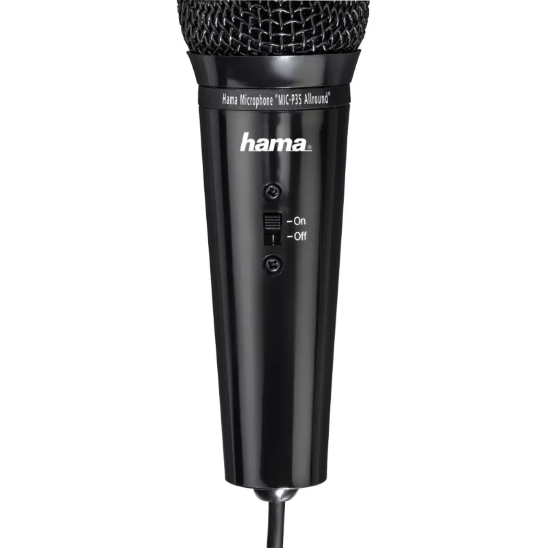 Microfone Hama MIC-P35 Allround preto