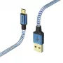Hama 00178289 cabo USB USB 2.0 1,5 m USB A Micro-USB B azul