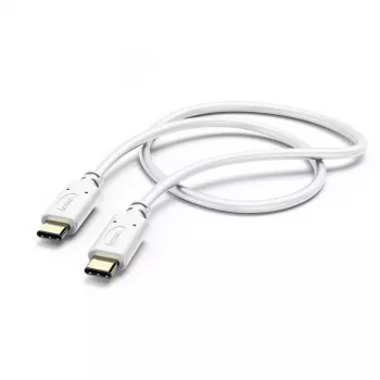 Hama 00183330 cabo USB USB 2.0 1 m USB C branco