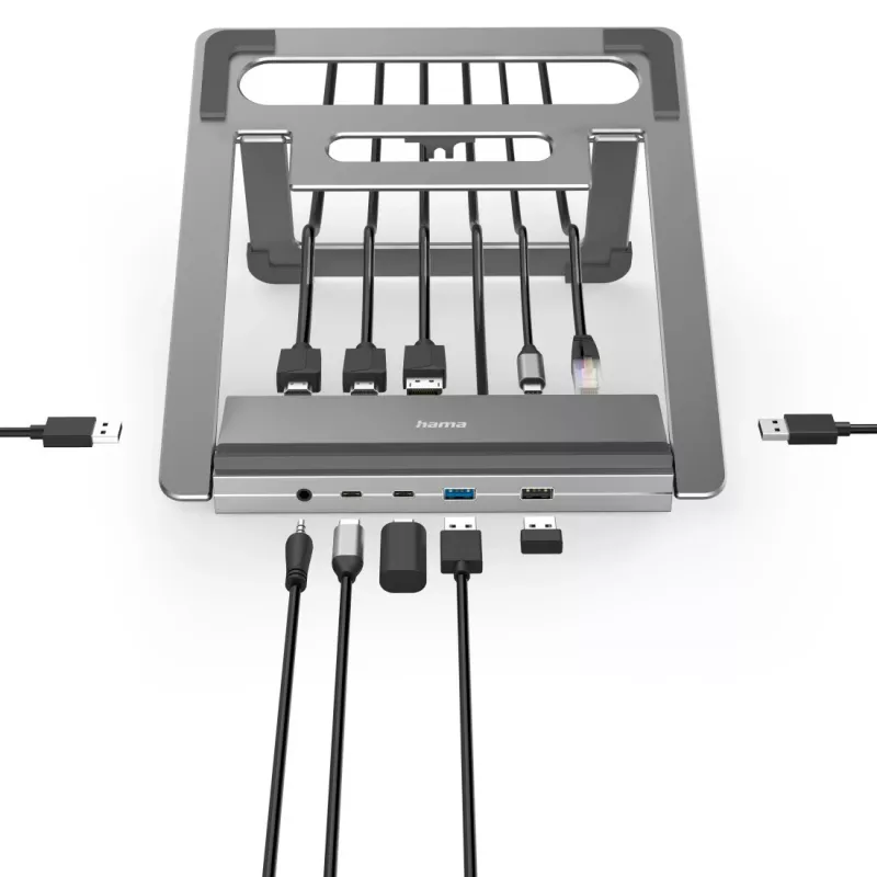 Hama Connect2Office suporte para portátil antracite