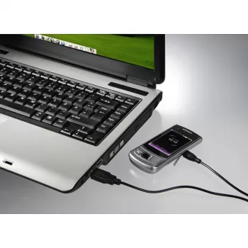 Hama 1,4 m, USB2.0-A/USB2.0 Micro-B cabo USB USB A Micro-USB B preto