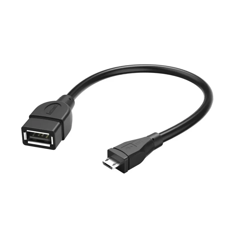 Hama 173892 cabo USB USB 2.0 0,15 m Micro-USB B USB A preto