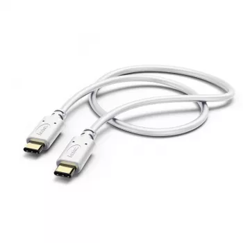 Hama 00183328 cabo USB USB 2.0 1,5 m USB-C branco