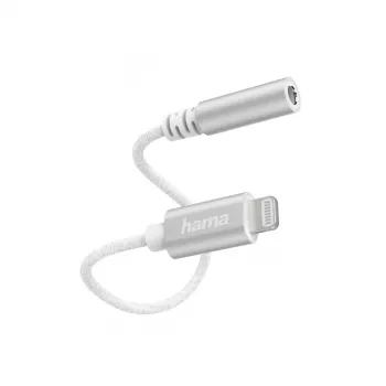 Hama 00187210 cabo Lightning branco