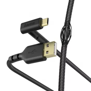 Hama Stand cabo USB USB 2.0 1,5 m USB A para Micro-USB B preto