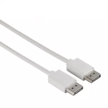 Cabo DisplayPort Hama 00200929 1,5 m cinzento conector 1 DisplayPort conector 2 DisplayPort