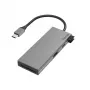 Hama 00200110 adaptador multiporta USB-C, estação de acoplamento, 6 portas, USB-C 3.2 Gen 1, HDMI