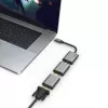Adaptador gráfico USB Hama 00200306 4096 x 2160 píxeis cinzento