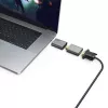 Adaptador gráfico USB Hama 00200306 4096 x 2160 píxeis cinzento