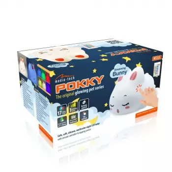 Auscultadores circum-auriculares MEDIA-TECH MT225 Pokky Dreaming Bunny – leves, com fios