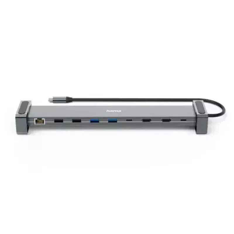 Hama Connect2Office Basic com fios USB 3.2 Gen 1 (3.1 Gen 1) Type-C antracite, cinzento